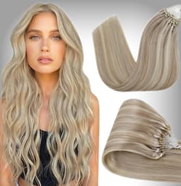 Extensii Microring Diamond Balayage #19/ Silver