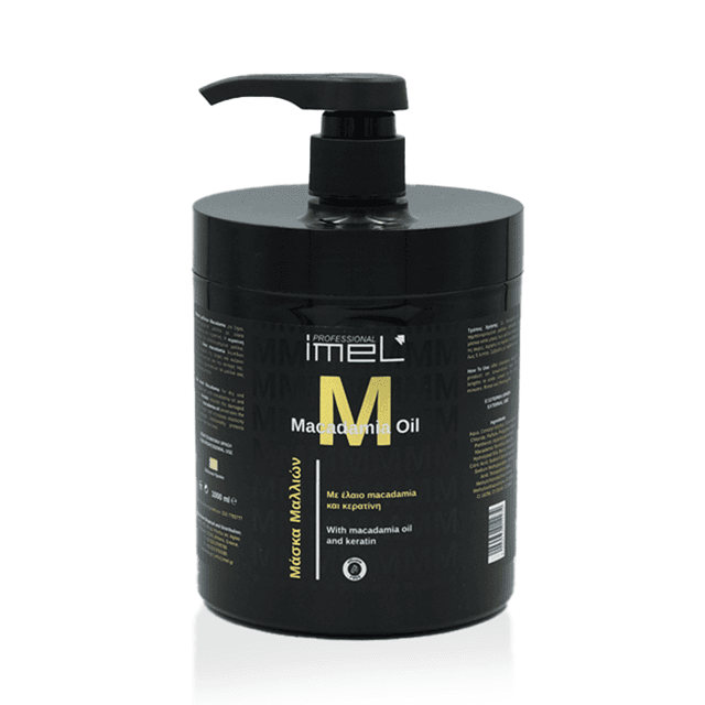 Masca hidratanta cu ulei de macadamia si keratina,1000 ml