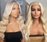 Semiperuca Par Natural U Part Blond Luminos Ondulat