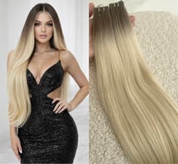 Extensii Invisible Tape Ombre #4/#61 Extensii Invisible Tape Ombre #4/#61