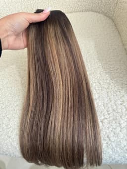 Clip On Premium Drept Black Collection Balayage #8/#2 Clip On Premium Drept Black Collection Balayage #8/#2