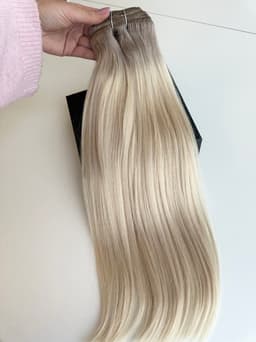 Extensii Clip-On Ombre #19/Silver Extensii Clip-On Ombre #19/Silver
