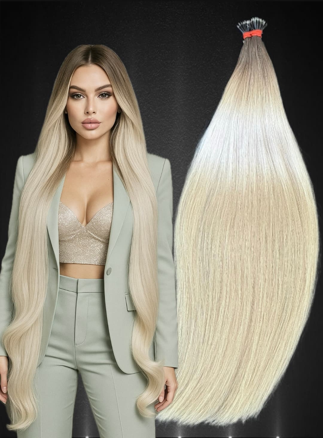 Extensii Nanoring Slavic Ombre #2/ #12 Extensii Nanoring Slavic Ombre #2/ #12