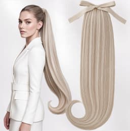Coada de Par cu Bentita Luxe Balayage #19/Silver Coada de Par cu Bentita Luxe Balayage #19/Silver