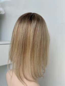 Peruca partiala Saten Deschis/Blond Natural Peruca partiala Saten Deschis/Blond Natural