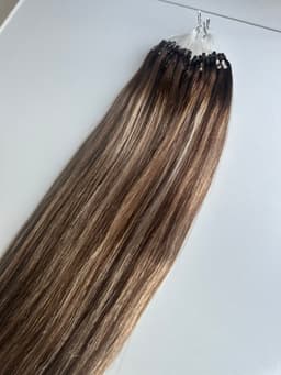 Extensii Microring Black Collection Balayage #4/17/4 Extensii Microring Black Collection Balayage #4/17/4