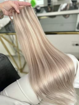 Coada de Par Diamond Balayage #19/Silver Coada de Par Diamond Balayage #19/Silver