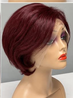 Peruca din par natural MAISA BURGUNDY Peruca din par natural MAISA BURGUNDY